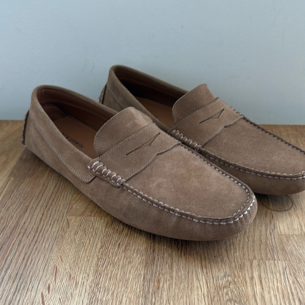Men’s Jack Erwin Ernie size 11 in sand suede
